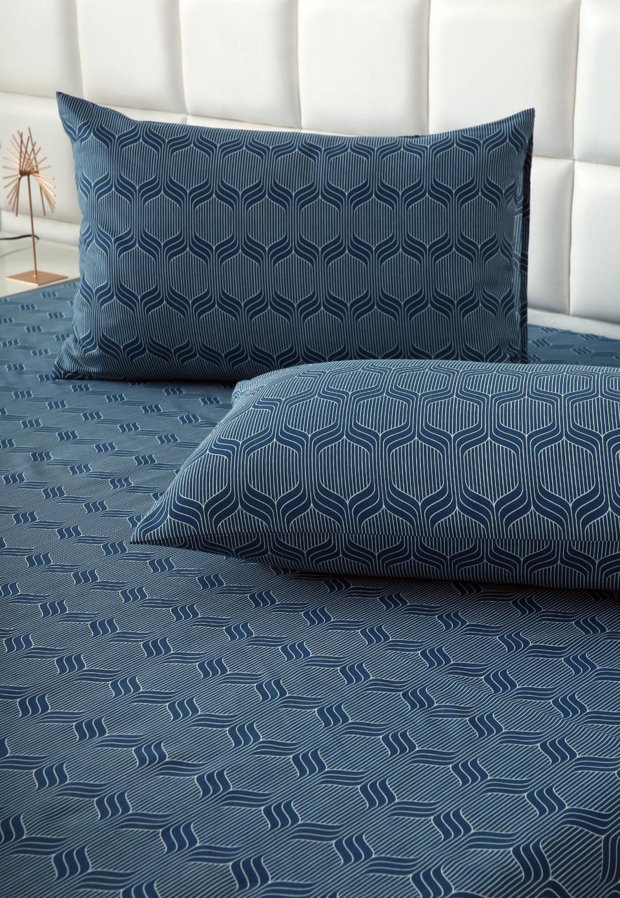 3 PCs Double Bed Sheet-DB253 Bed Sheets Apricot