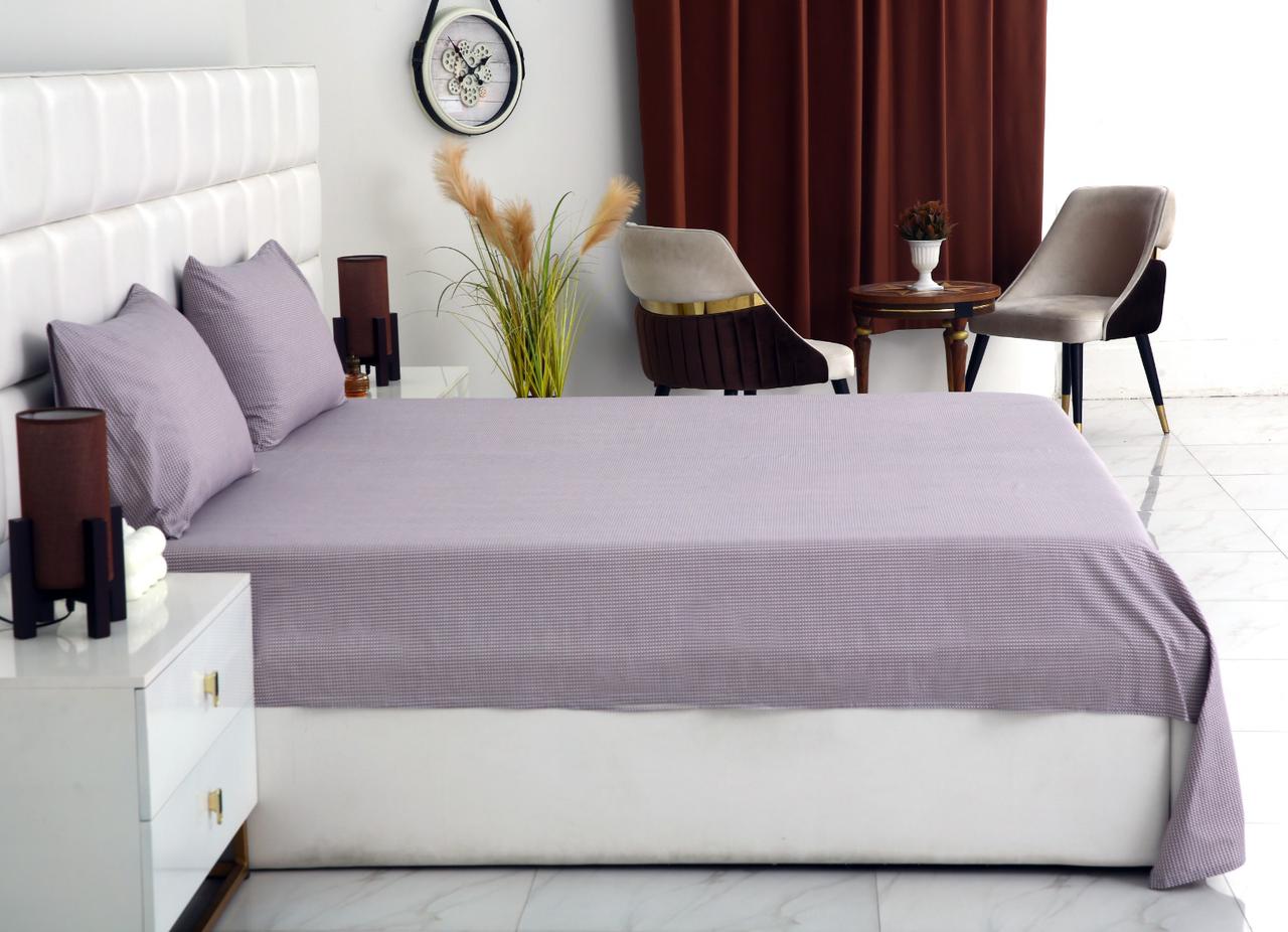 3 PCs Double Bed Sheet-DB235