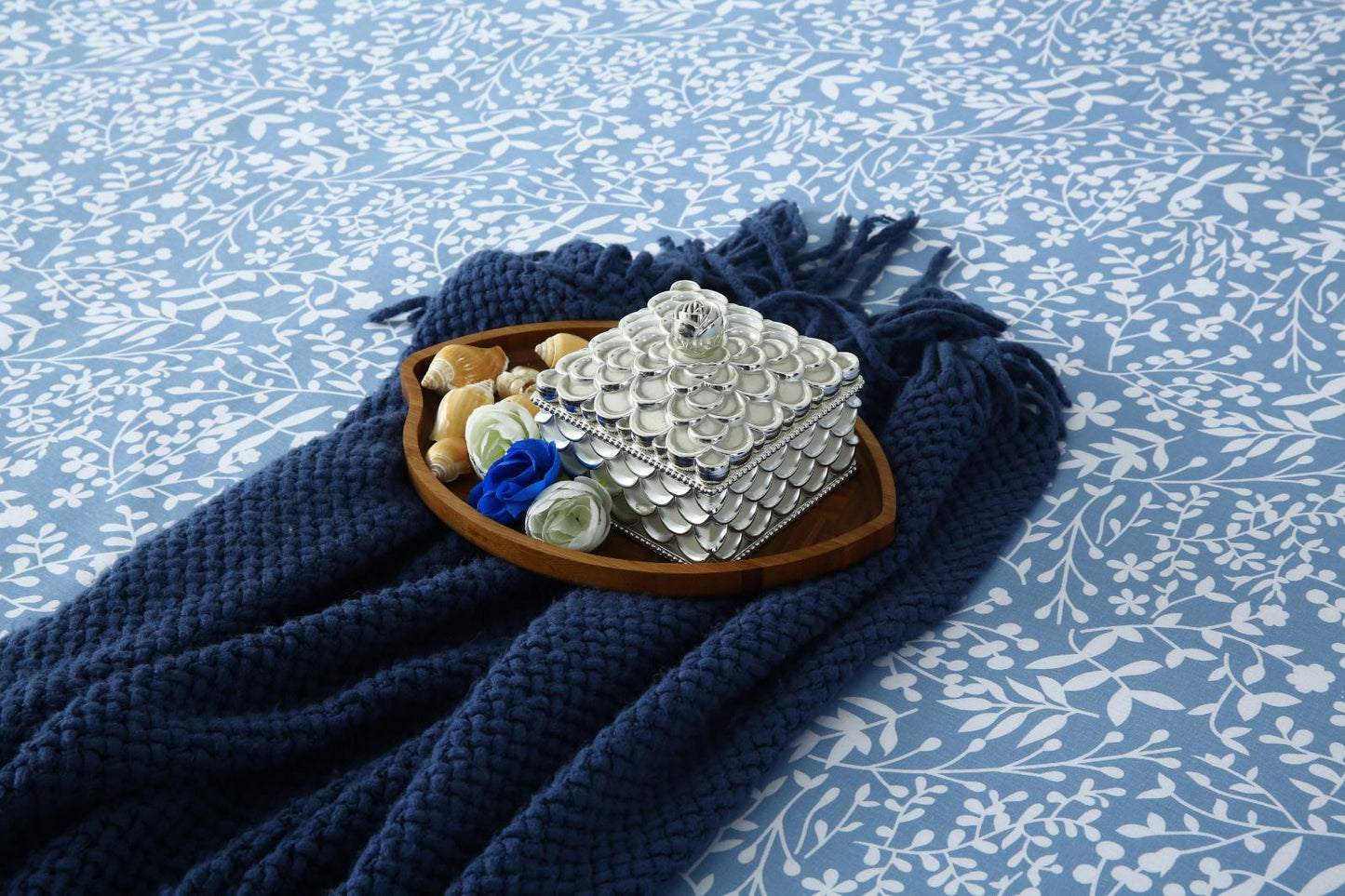 3 PCs Double Bed Sheet-DB181