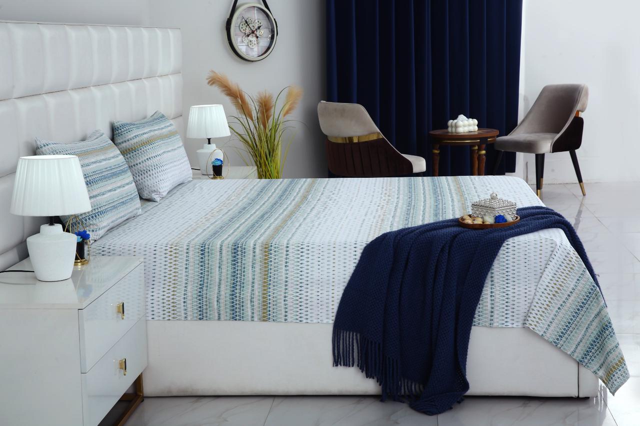 3 PCs Double Bed Sheet-DB075