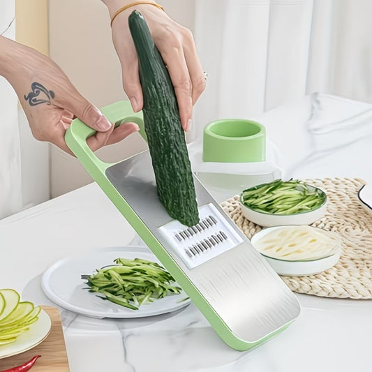 Multi-Functional Stainless Steel Vegetable Cutter and Grater (SA2510-004)