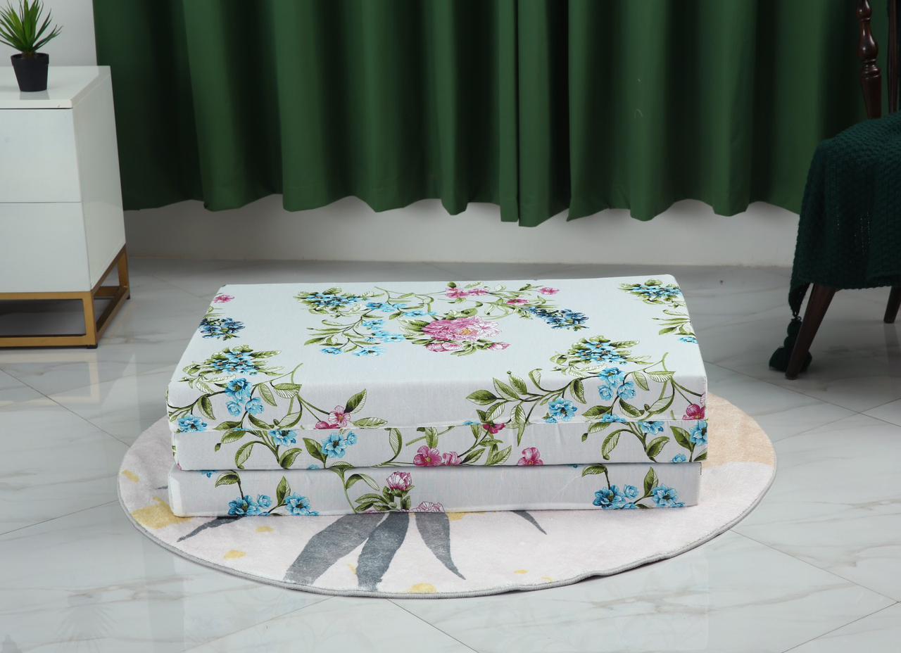 Foldable Mattress Mattress-Blue Lotus Protectors Apricot