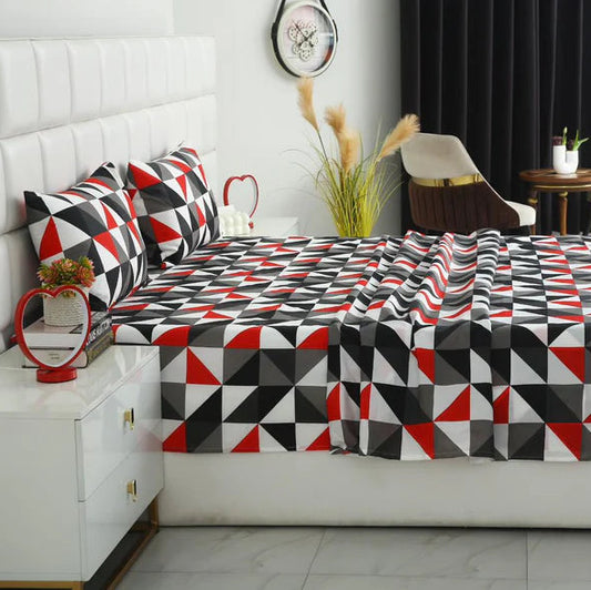 2Pcs Single Bed Sheet-SB110