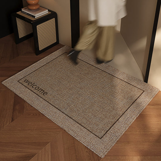 Anti-Slip Door Mat (SA2510-121)Brown Door Mats Apricot