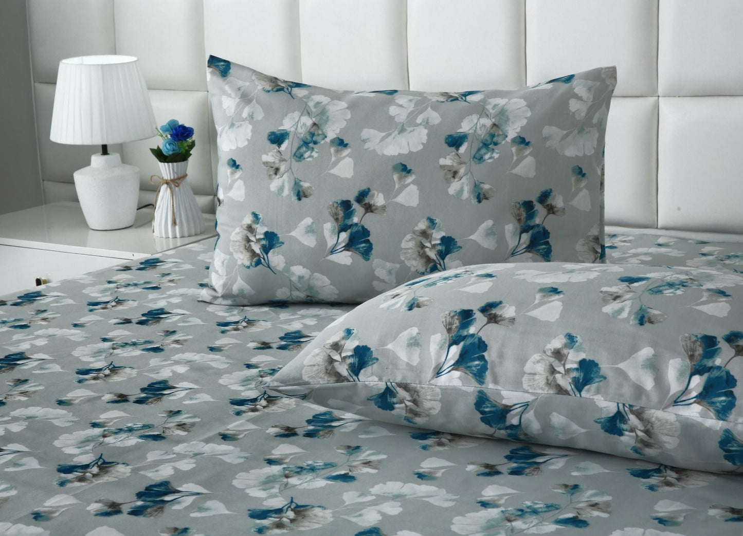 3 PCs Double Bed Sheet- DB267 BED SHEET Apricot