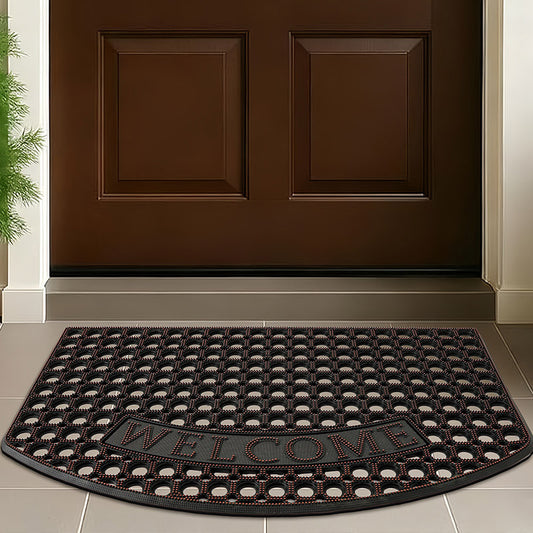 Outdoor Indoor Antislip Door Mat (SA2510-133)Brown Door Mats Apricot