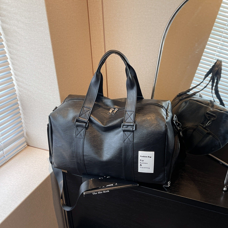 Travel Organizer Bag (SA2510-027)Black Blankets Apricot