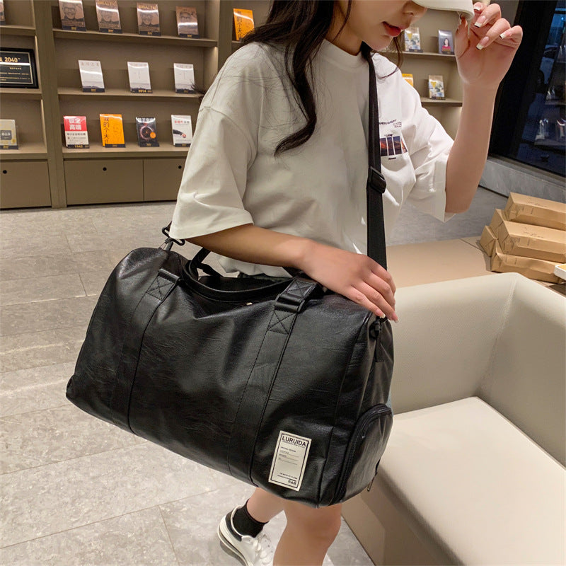 Travel Organizer Bag (SA2510-027)Black Blankets Apricot