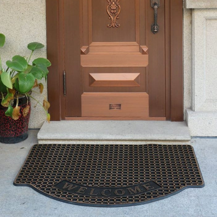 Outdoor Indoor Antislip Door Mat (SA2510-134)Golden Door Mats Apricot