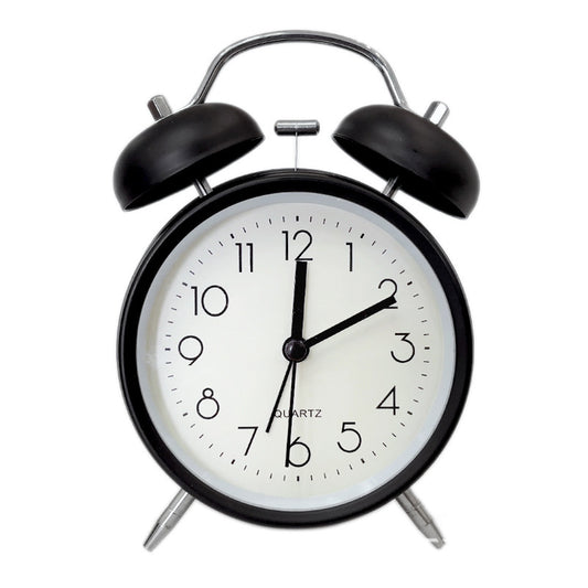 Side Table Alarm Clock-SA2405-230 (Black) Clock Apricot