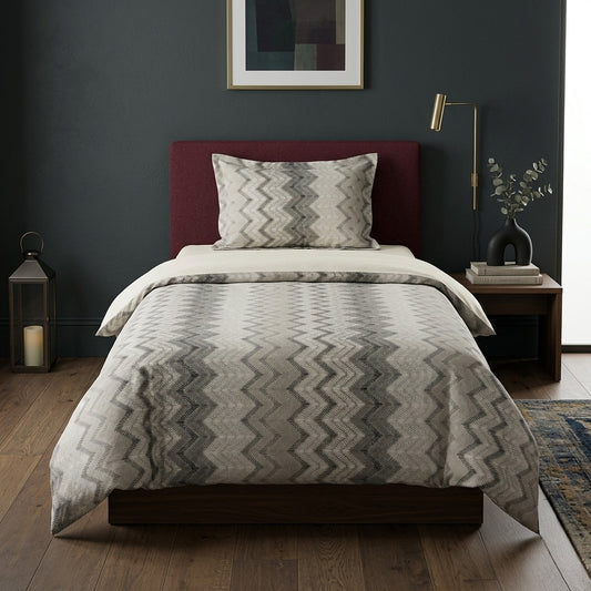 2PCs Single Size Duvet Cover Trapezoid Bed Sheets Apricot