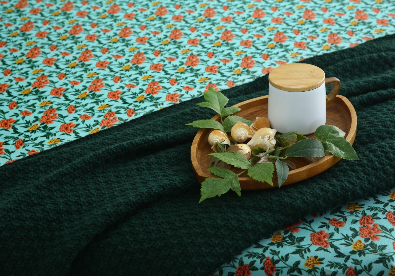 3 PCs Double Bed Sheet With Same Packing- Peach Fuzz Bed Sheets Apricot