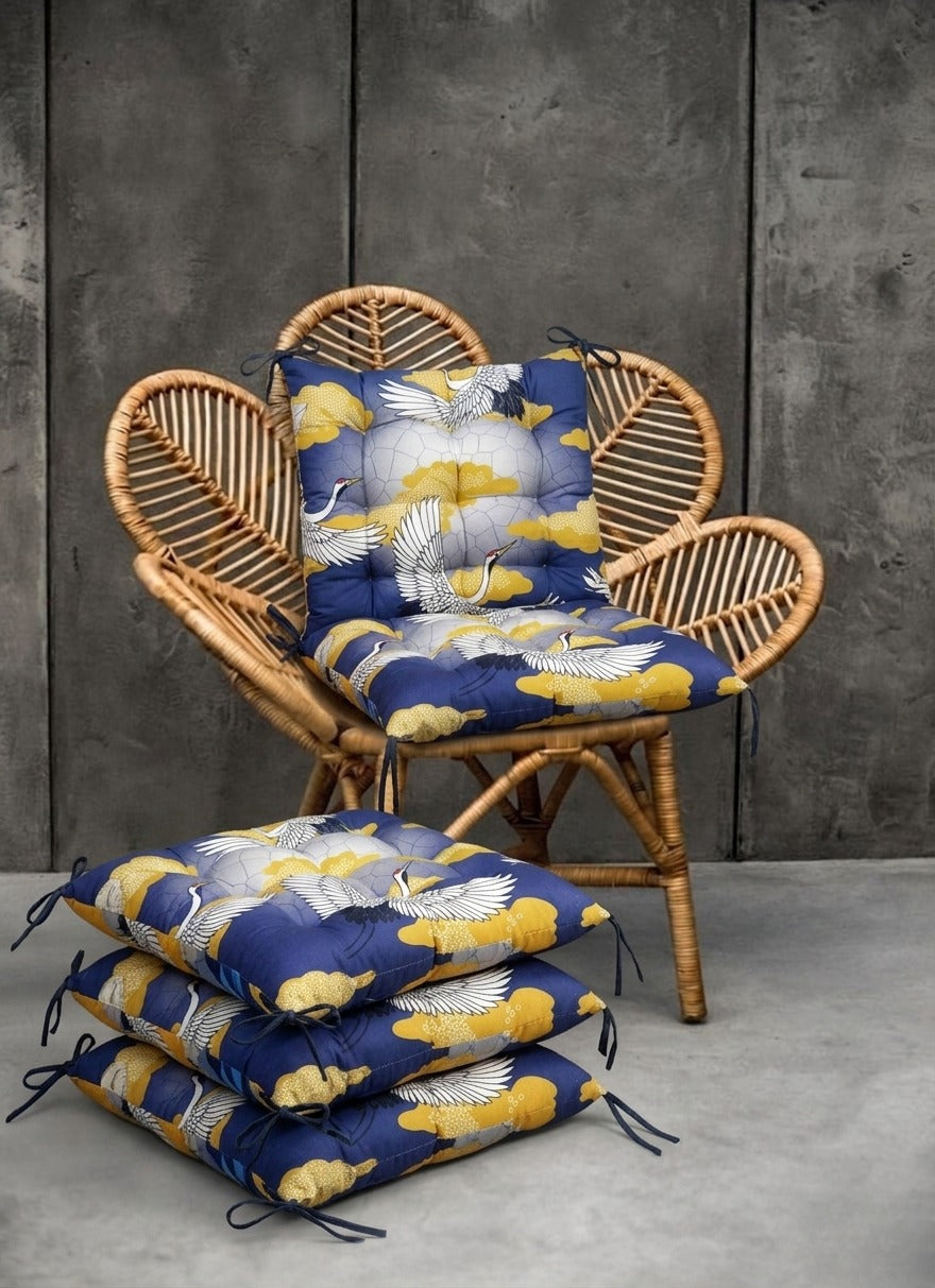 Digital Printed Chair Seaters- CS0015 cushions Apricot
