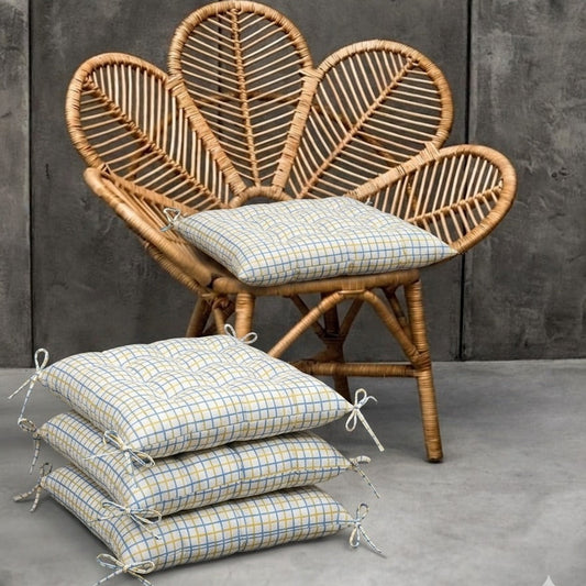 Digital Printed Chair Seaters- CS0018 cushions Apricot