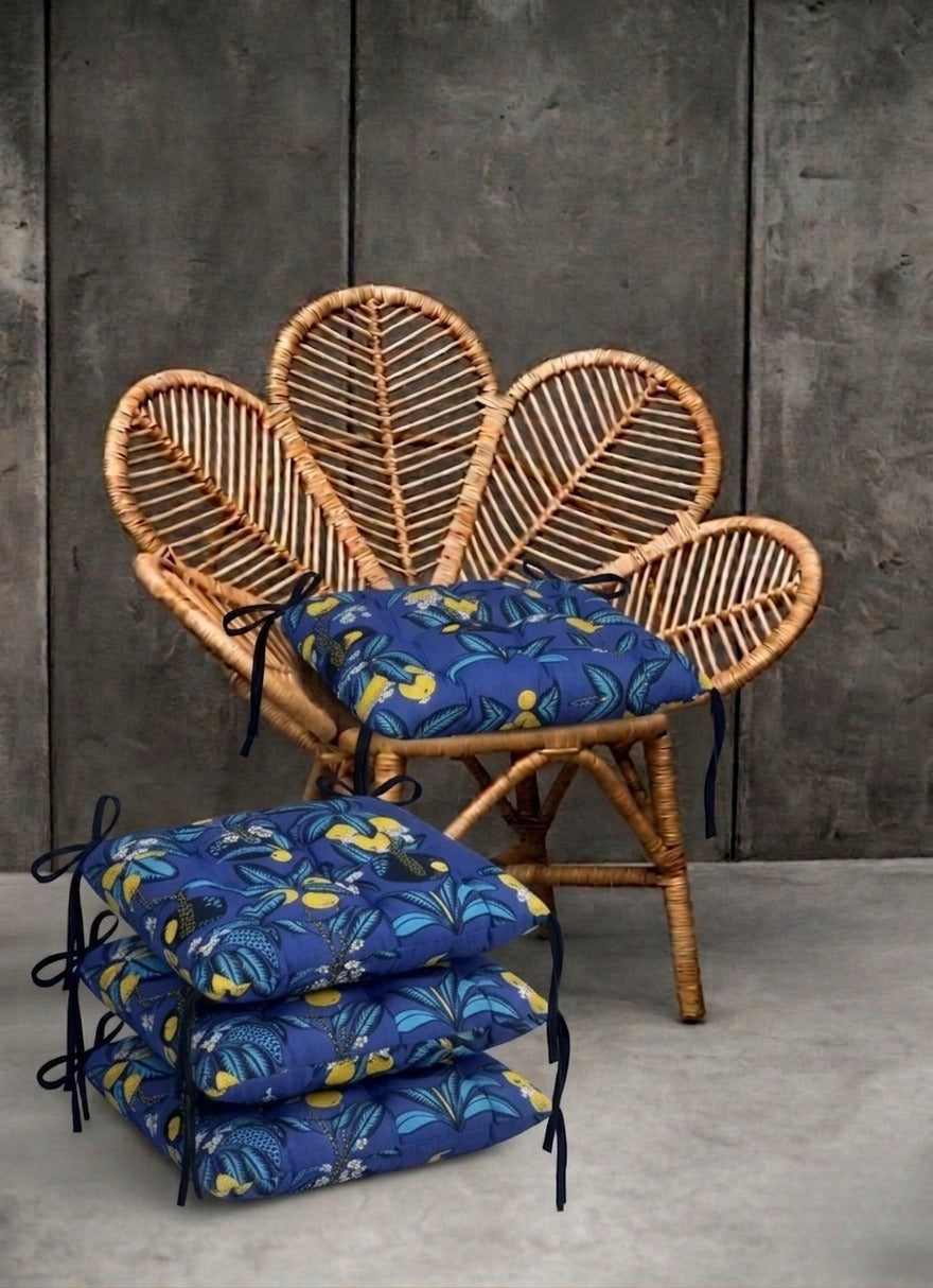 Digital Printed Chair Seaters- CS0021 cushions Apricot