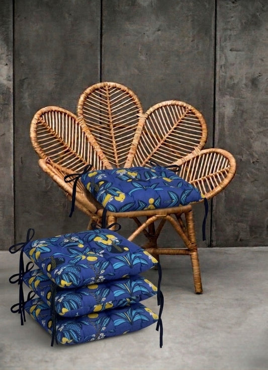 Digital Printed Chair Seaters- CS0021 cushions Apricot