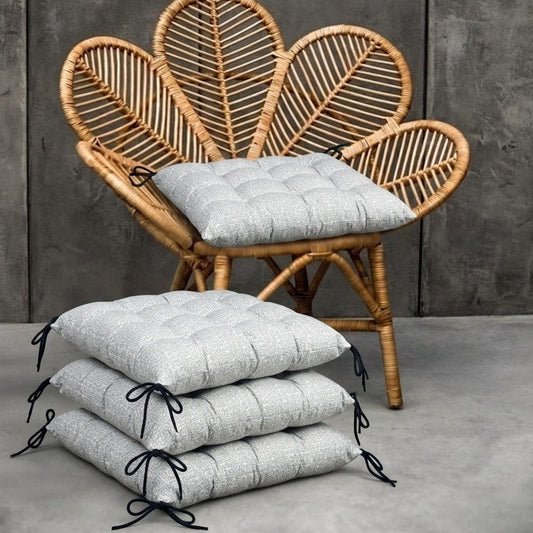 Digital Printed Chair Seaters- CS0024 cushions Apricot