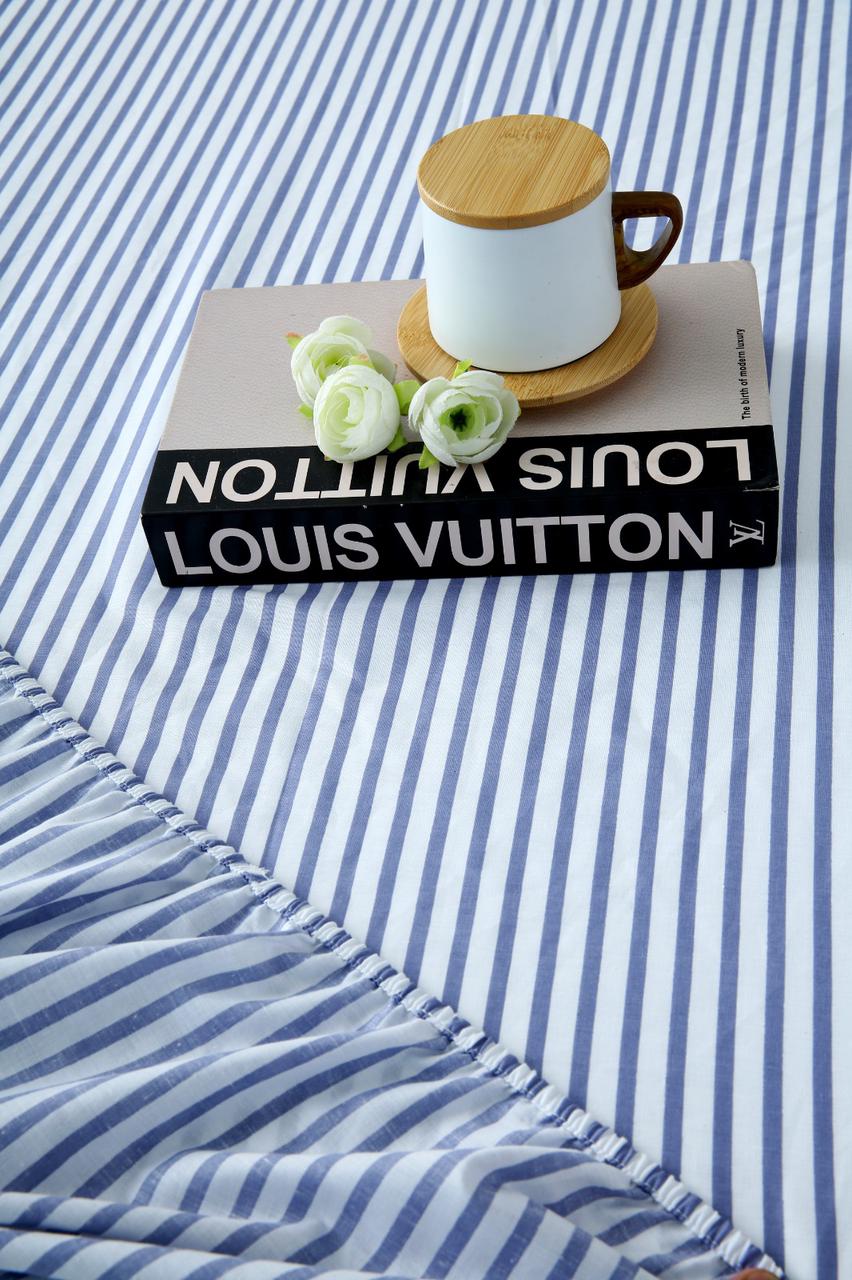 Fitted Bed Sheet- FT0030 Fitted Sheets Apricot