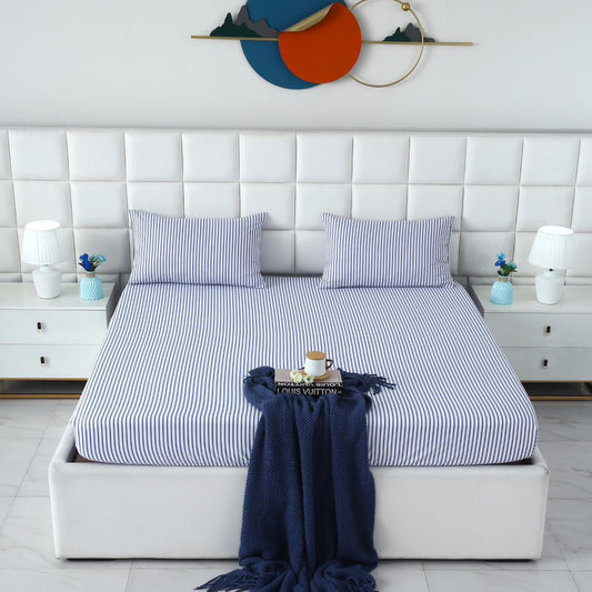 Fitted Bed Sheet- FT0030 Fitted Sheets Apricot