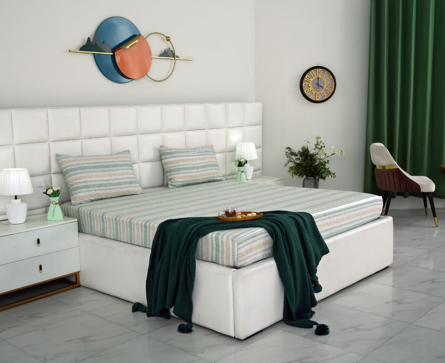 Fitted Bed Sheet- PFT0269