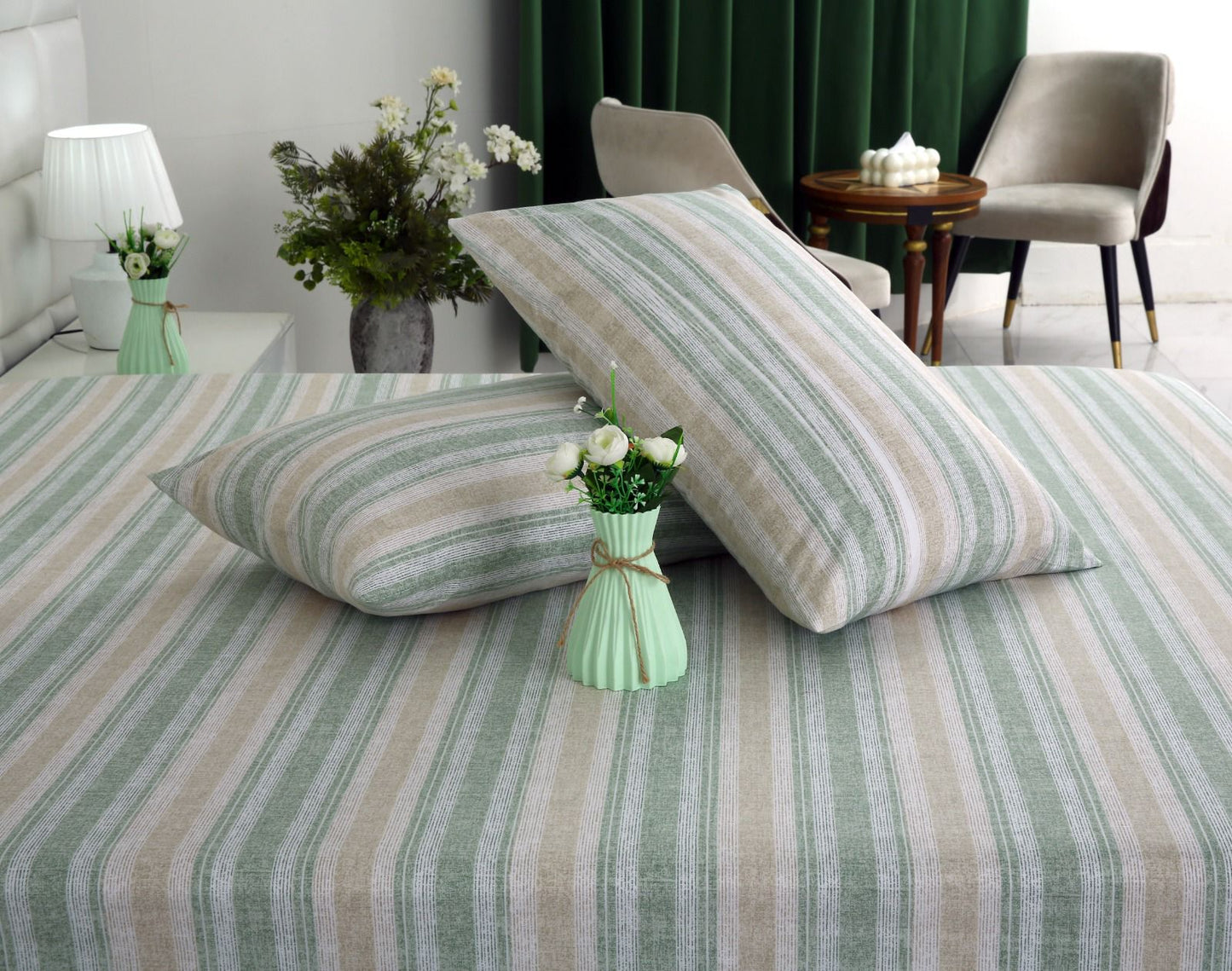 Fitted Bed Sheet- PFT0269