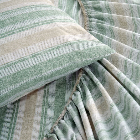 Fitted Bed Sheet- PFT0269 Fitted Sheets Apricot