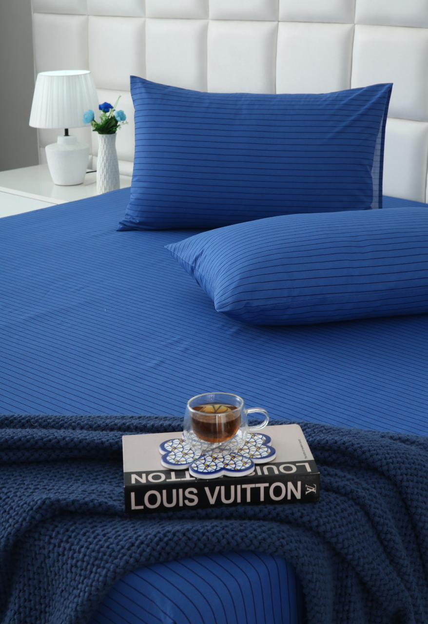 Fitted Bed Sheet- PFT013 Fitted Sheets Apricot