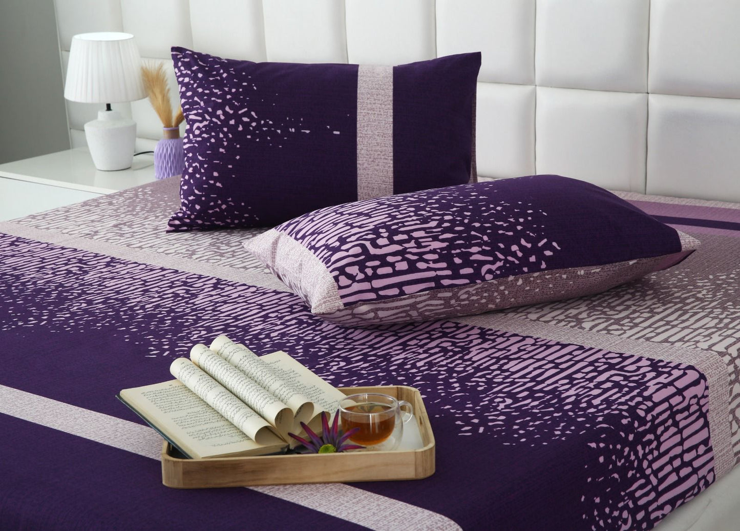 Fitted Bed Sheet- PFT020 Fitted Sheets Apricot
