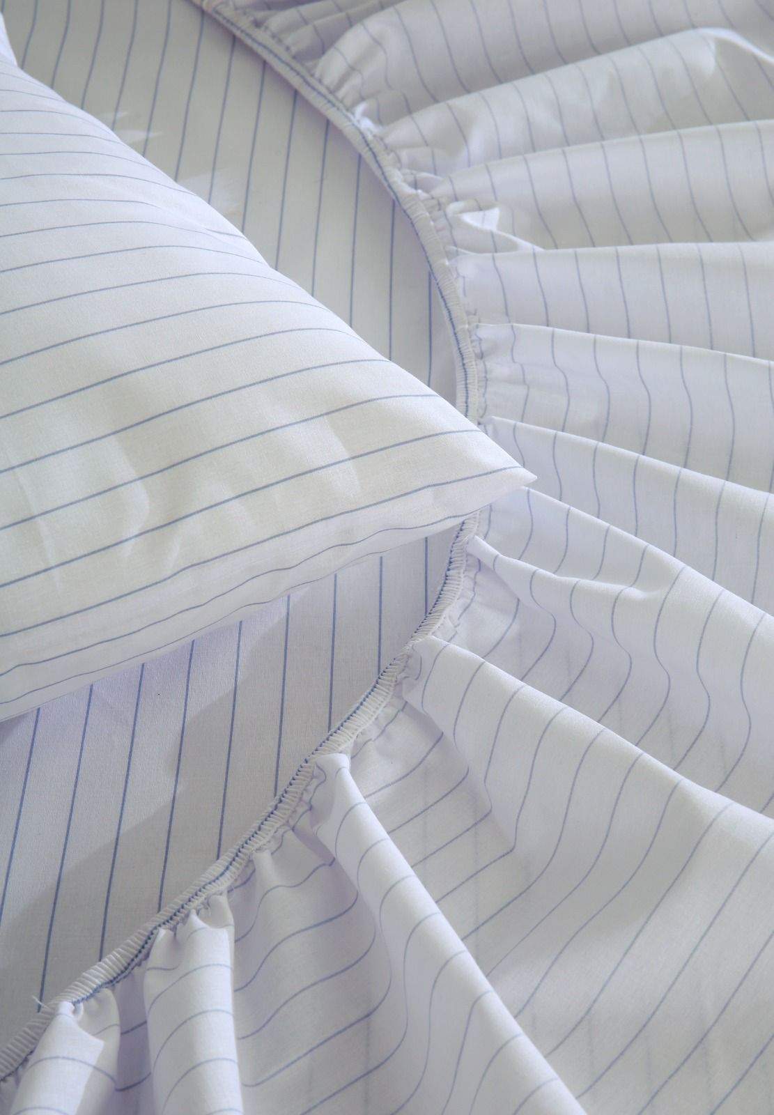 Fitted Bed Sheet- PFT015 Fitted Sheets Apricot
