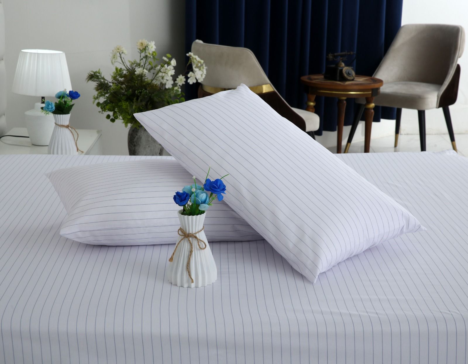 Fitted Bed Sheet- PFT015 Fitted Sheets Apricot