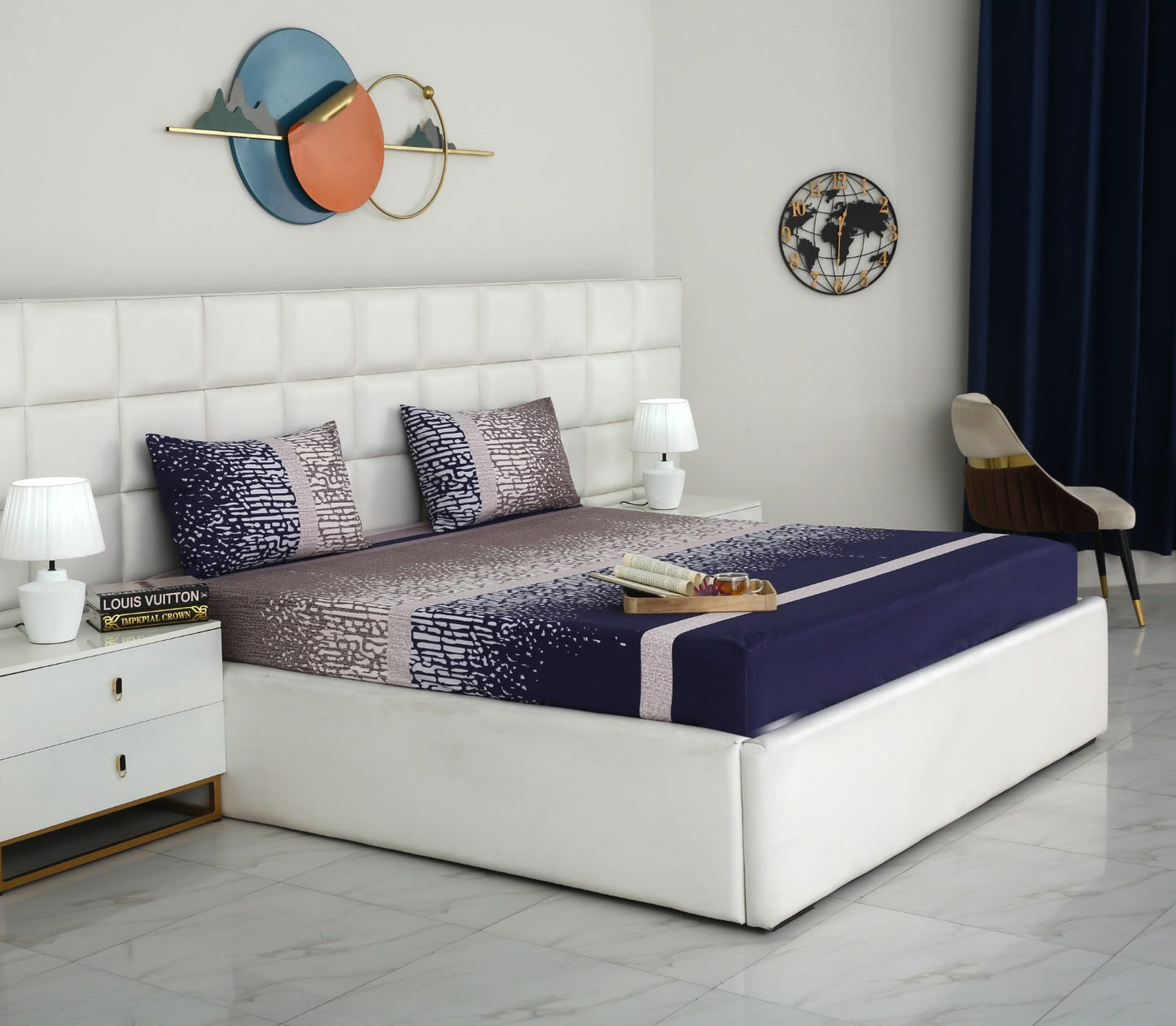 Fitted Bed Sheet- PFT023