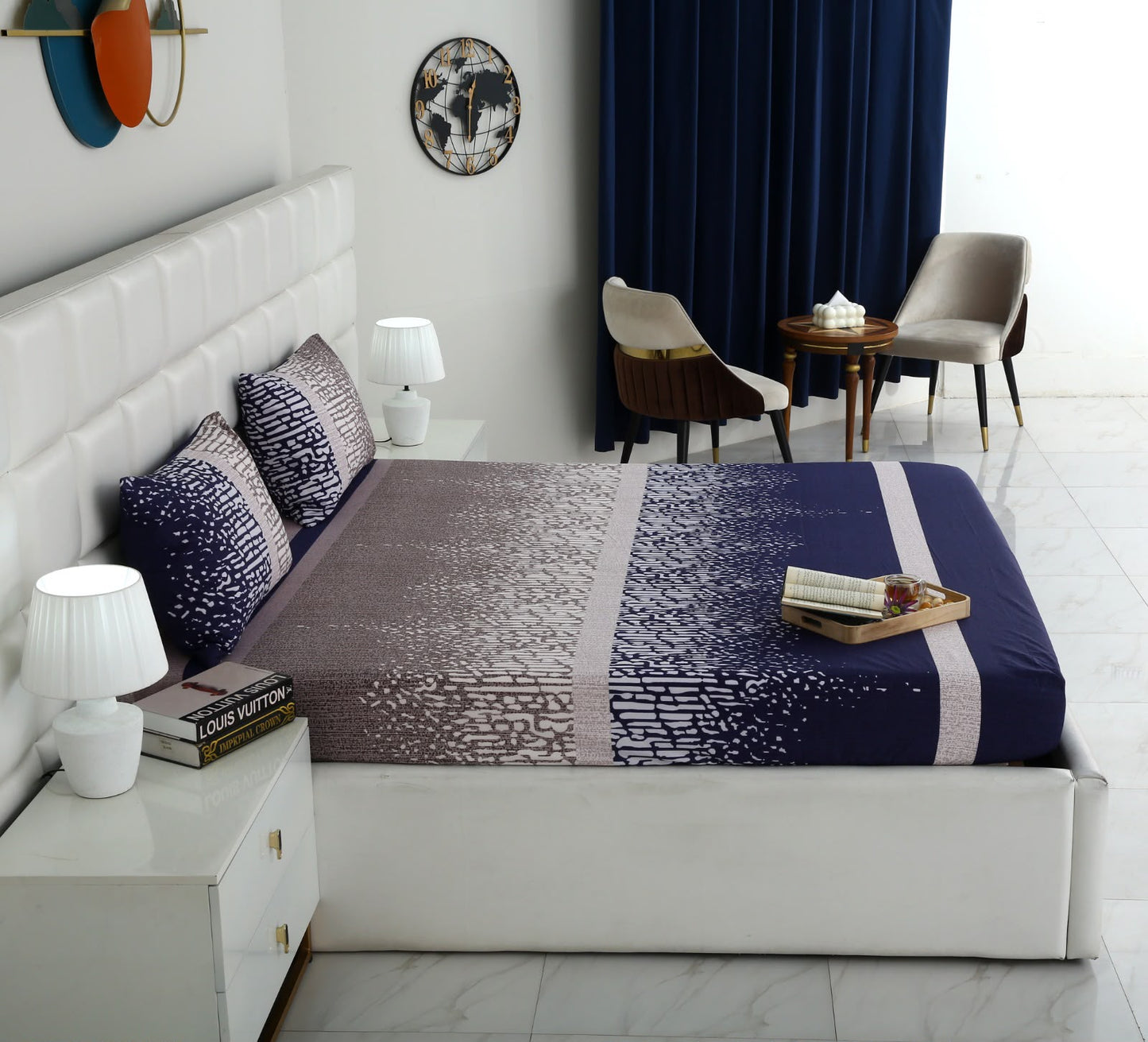 Fitted Bed Sheet- PFT023
