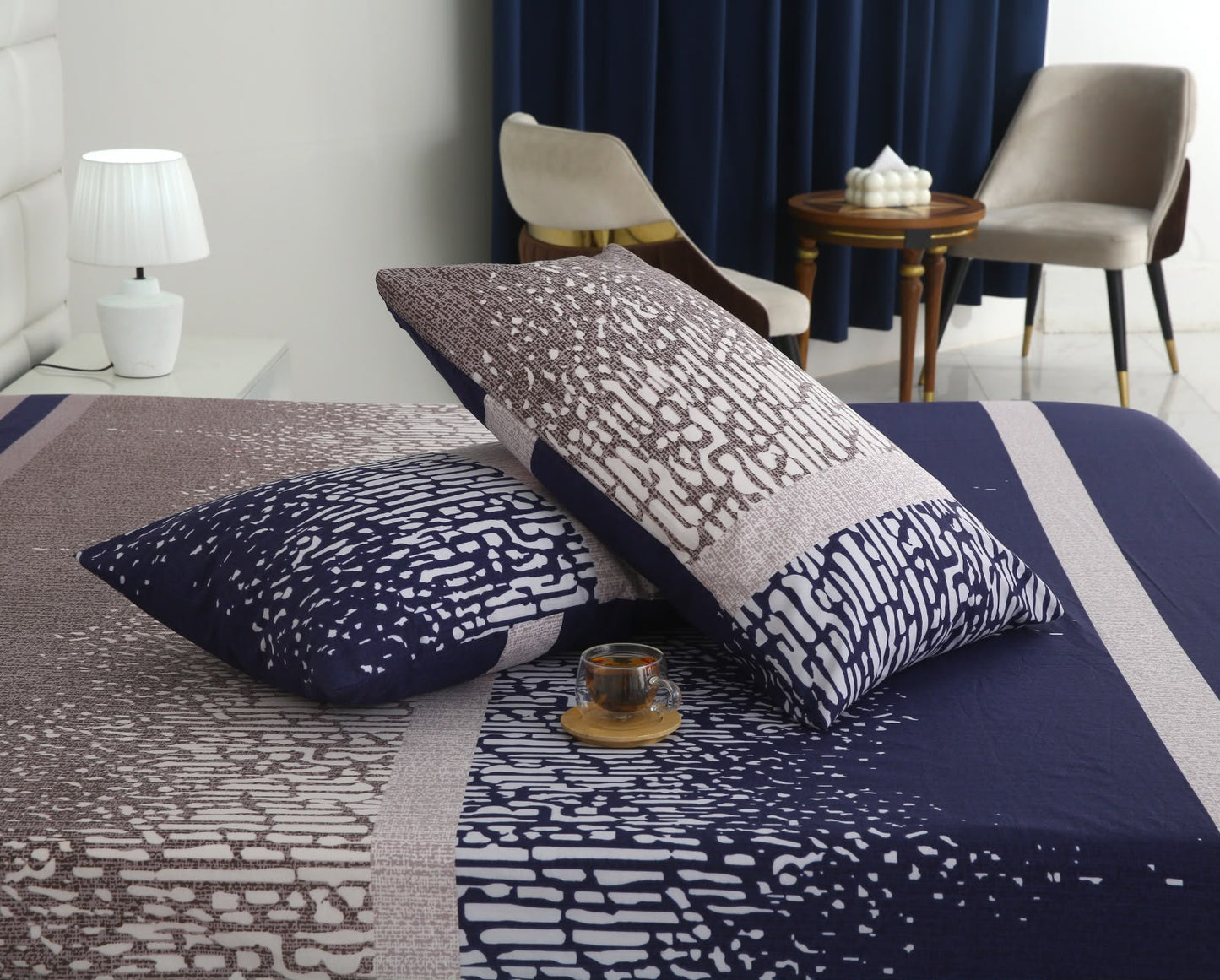 Fitted Bed Sheet- PFT023