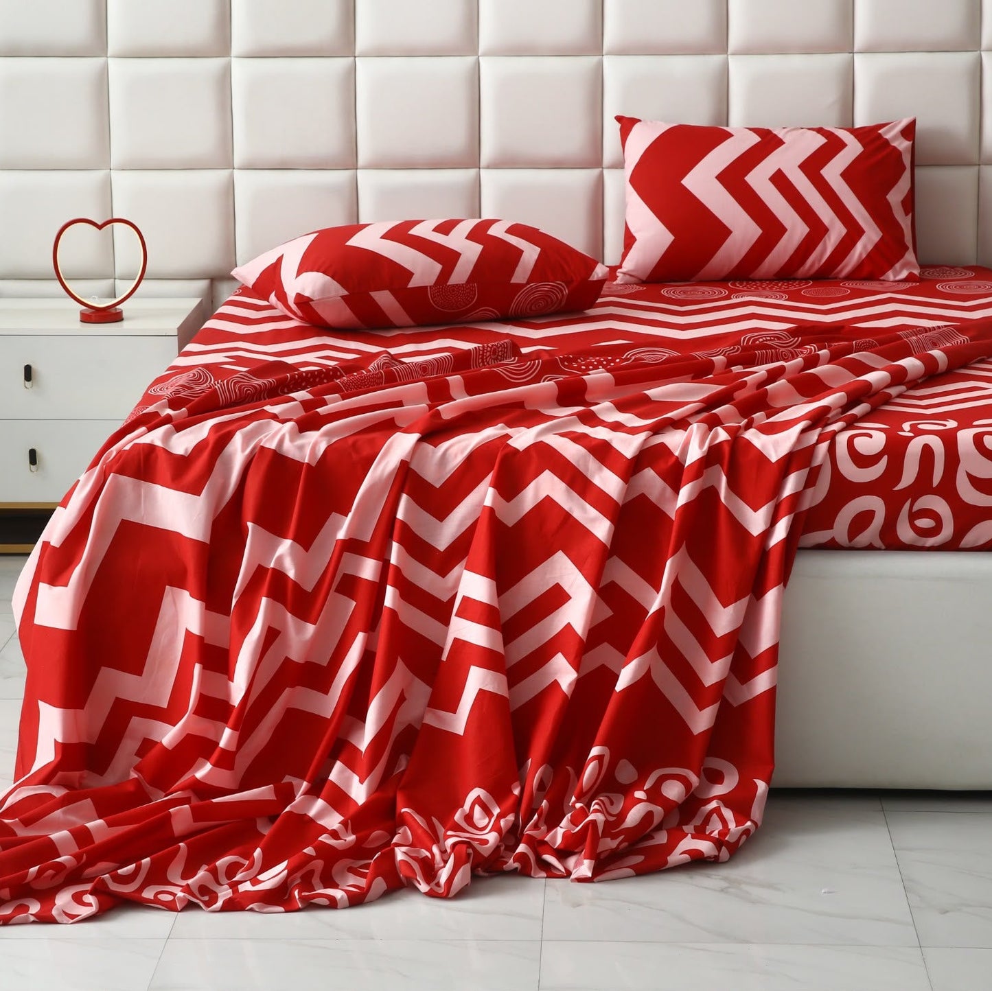 Fitted Bed Sheet- PFT0256