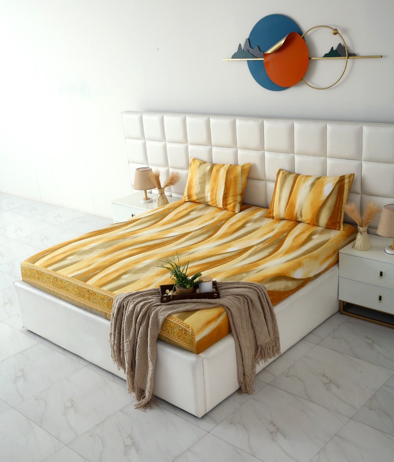 Fitted Bed Sheet- PFT025