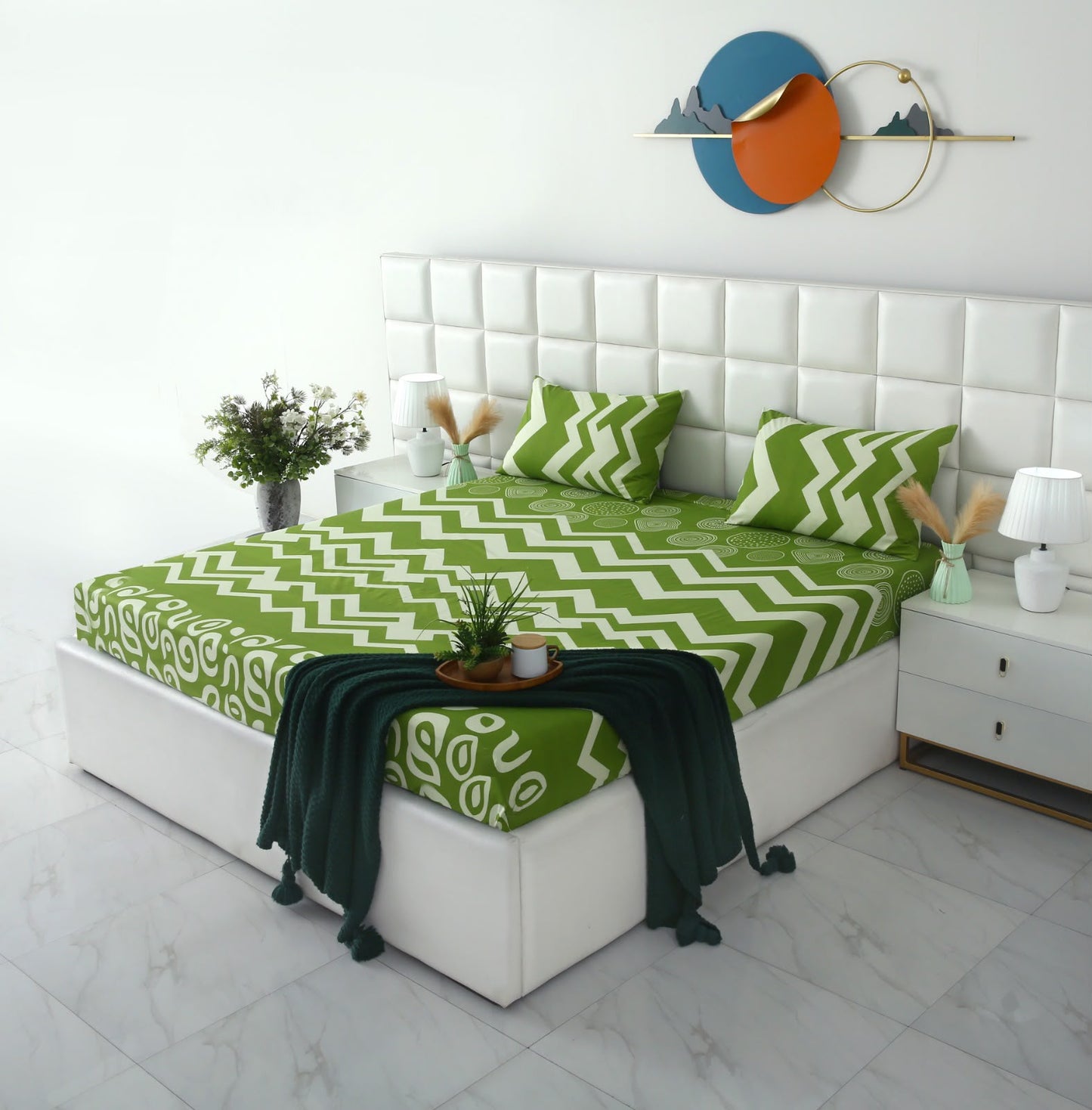 Fitted Bed Sheet- PFT024
