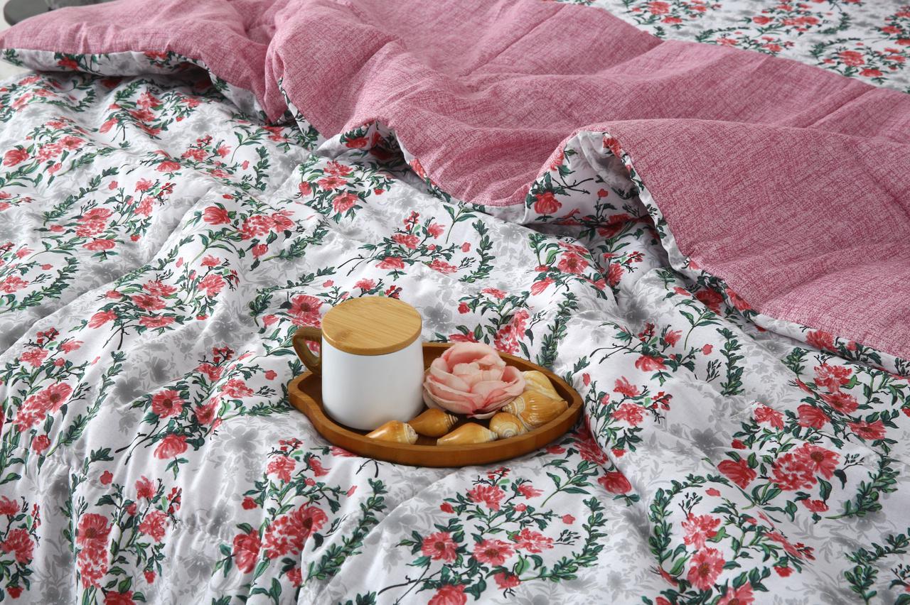 6 PCs Summer Comforter Set- COM005 Bed Spread Apricot