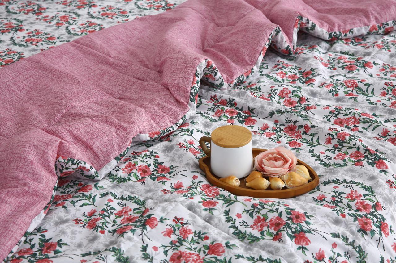 6 PCs Summer Comforter Set- COM005 Bed Spread Apricot