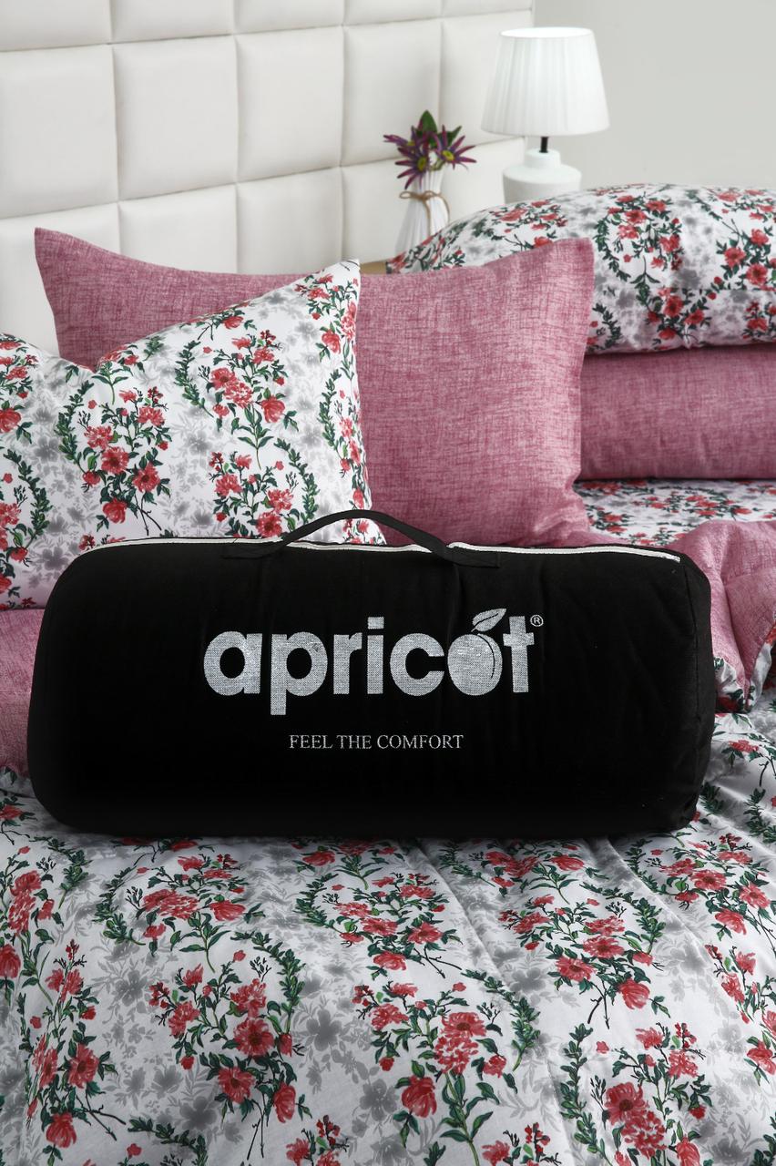 6 PCs Summer Comforter Set- COM005 Bed Spread Apricot