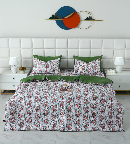 6 PCs Summer Comforter Set- COM008