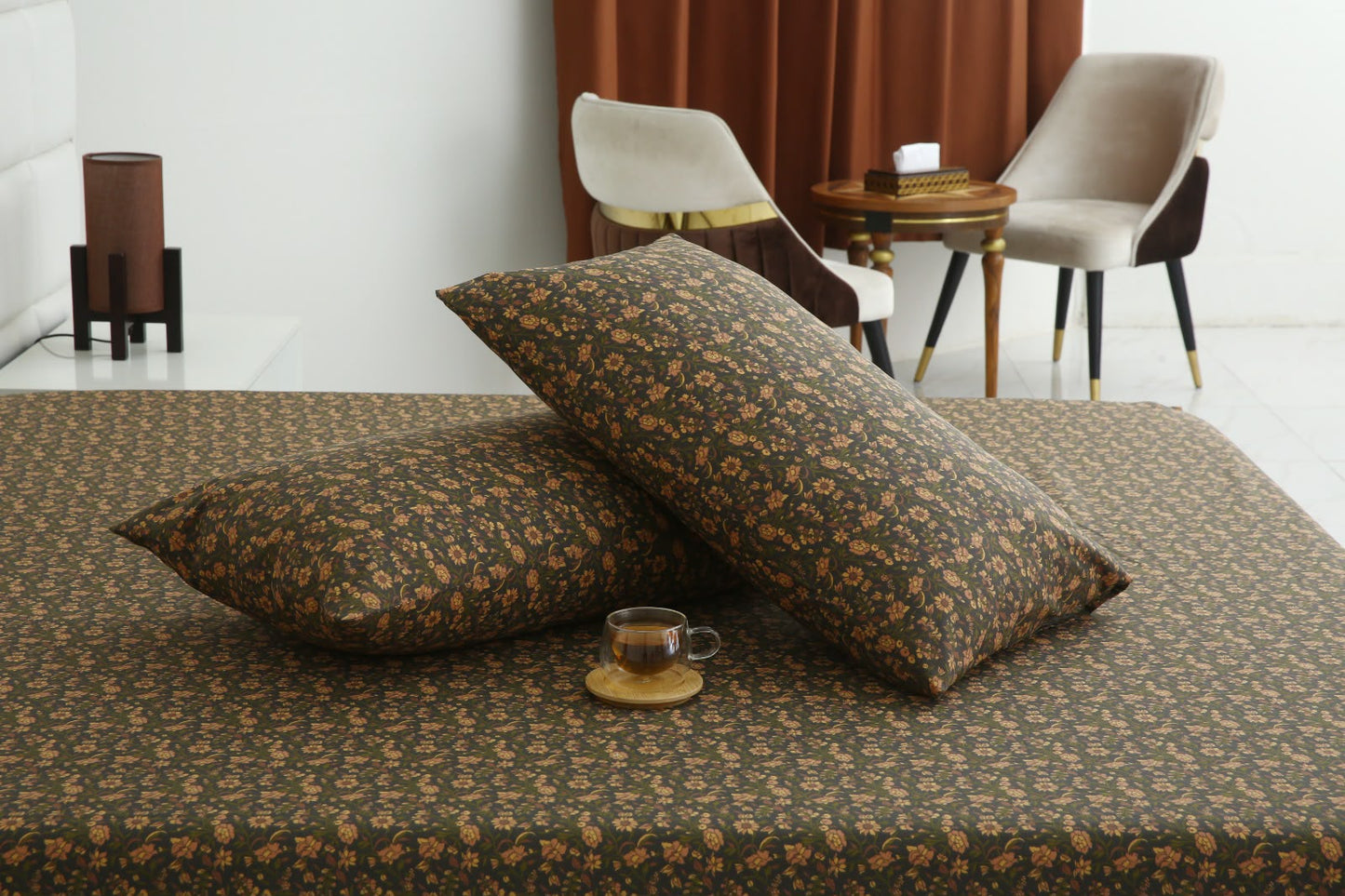 Fitted Bed Sheet- PFT0271