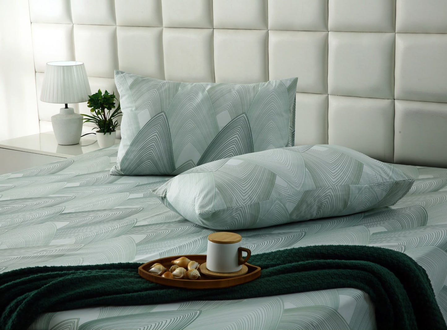 Fitted Bed Sheet- PFT0263 Fitted Sheets Apricot