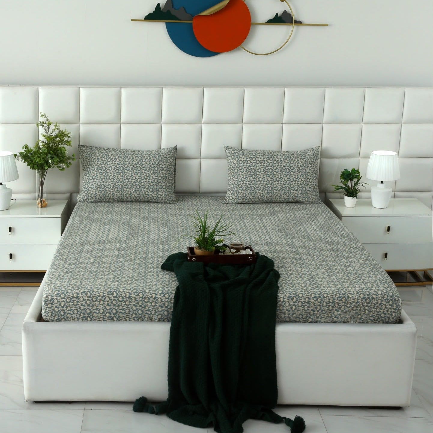 Fitted Bed Sheet- PFT0281
