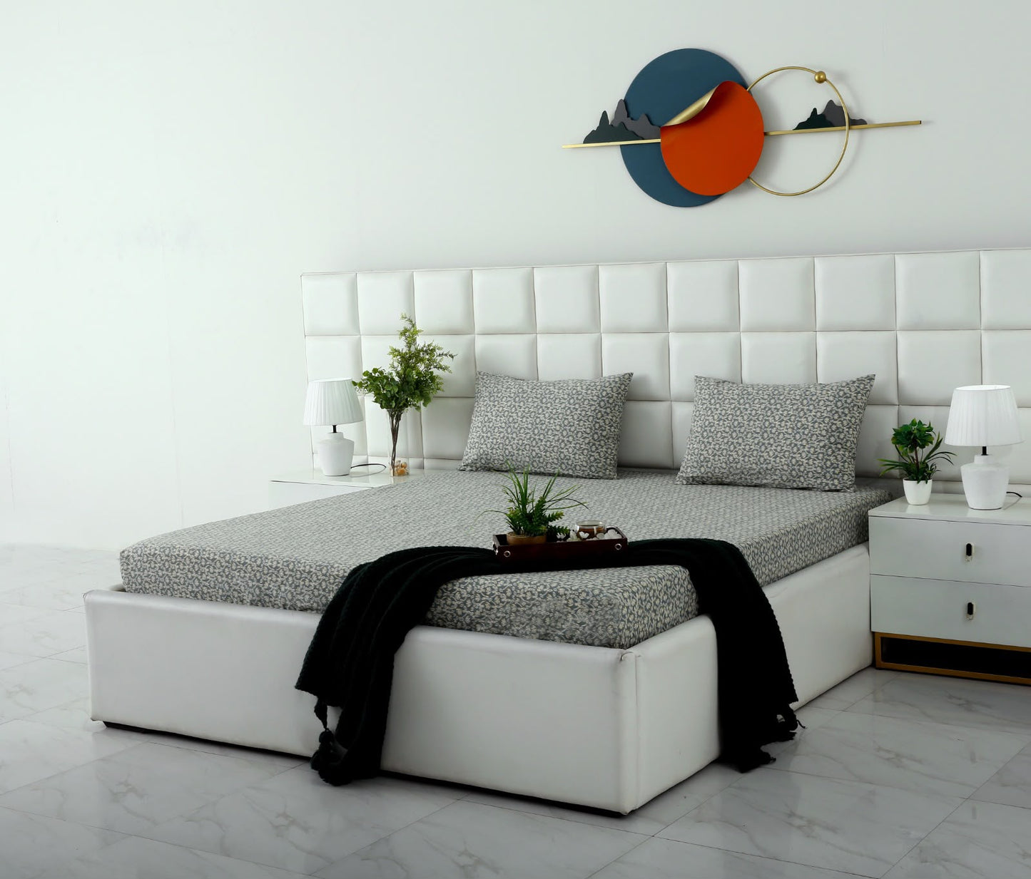 Fitted Bed Sheet- PFT0281