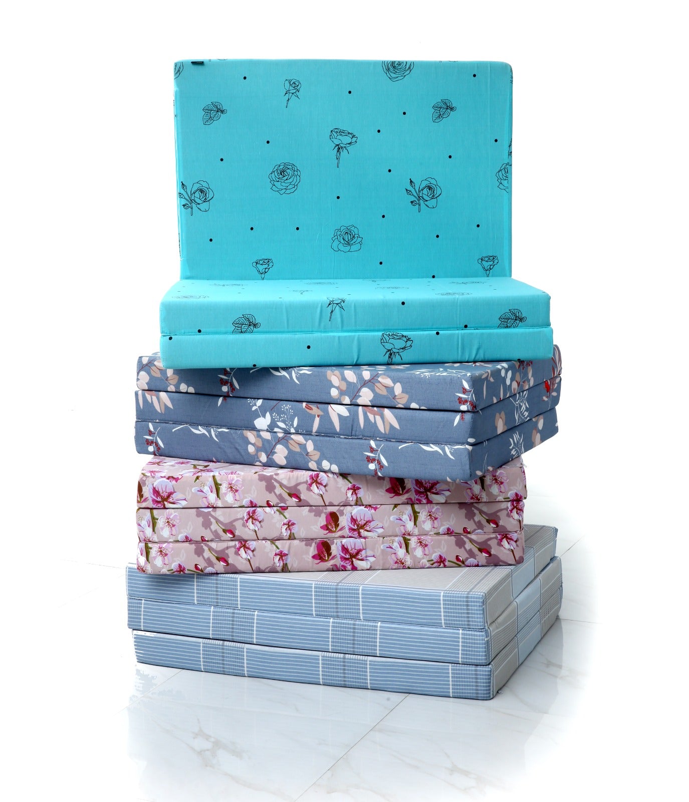 Foldable Mattress-Assorted(C) Protectors Apricot