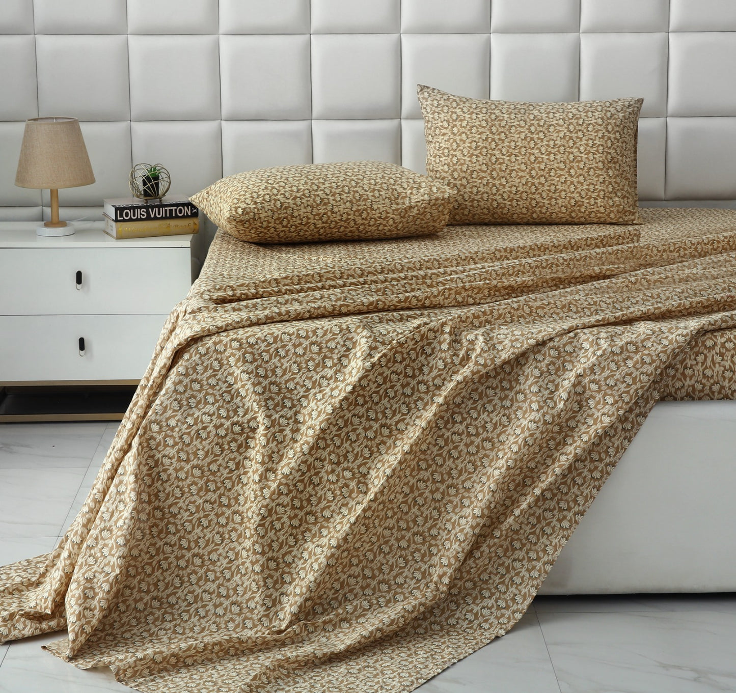 Fitted Bed Sheet- PFT0283