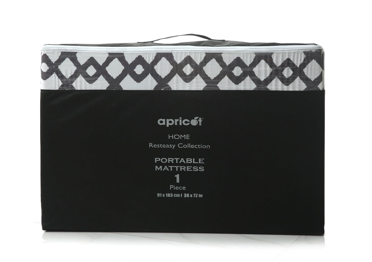 Foldable Mattress- Grey Diamond