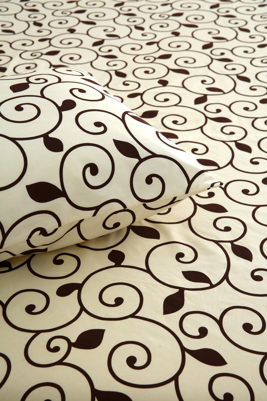 Fitted Bed Sheet- FTM003 Fitted Sheets Apricot