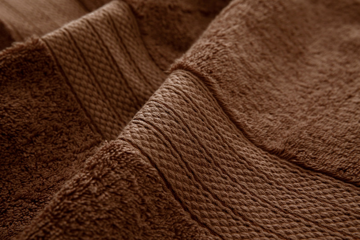 1 PC 100% Cotton Towel (16080)- Sudan Brown