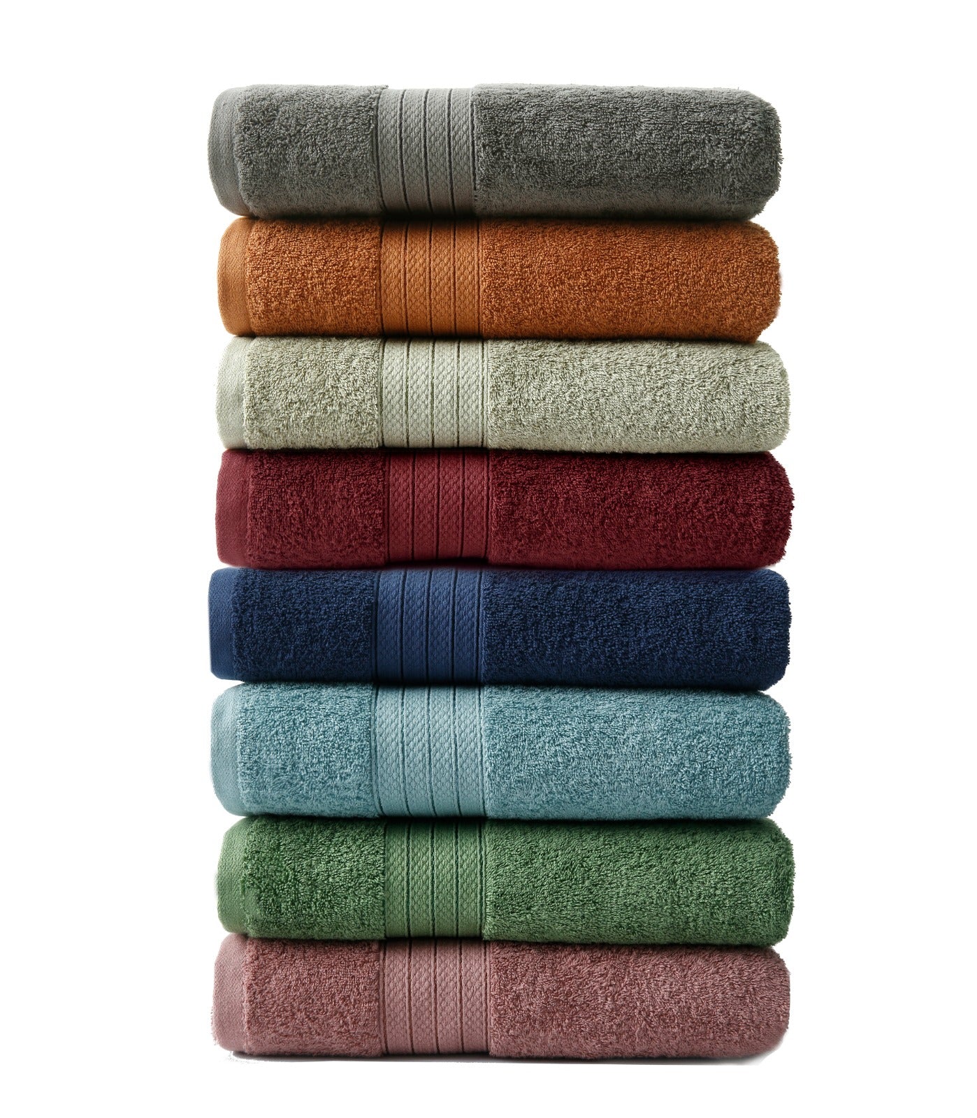 1 PC 100% Cotton Towel (16082)- MidNight Blue